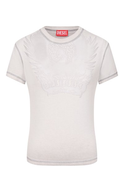 Женская хлопковая футболка DIESEL, арт. A23234/0DLBW