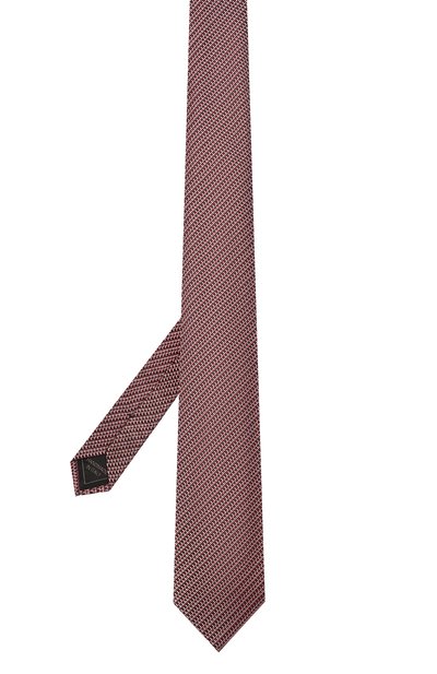 Шелковый галстук BRIONI бордового цвета по цене 23250 руб., арт. 061E00/P1436, фото 3 Шелковый галстук BRIONI, арт. 061E00/P1436, фото 3