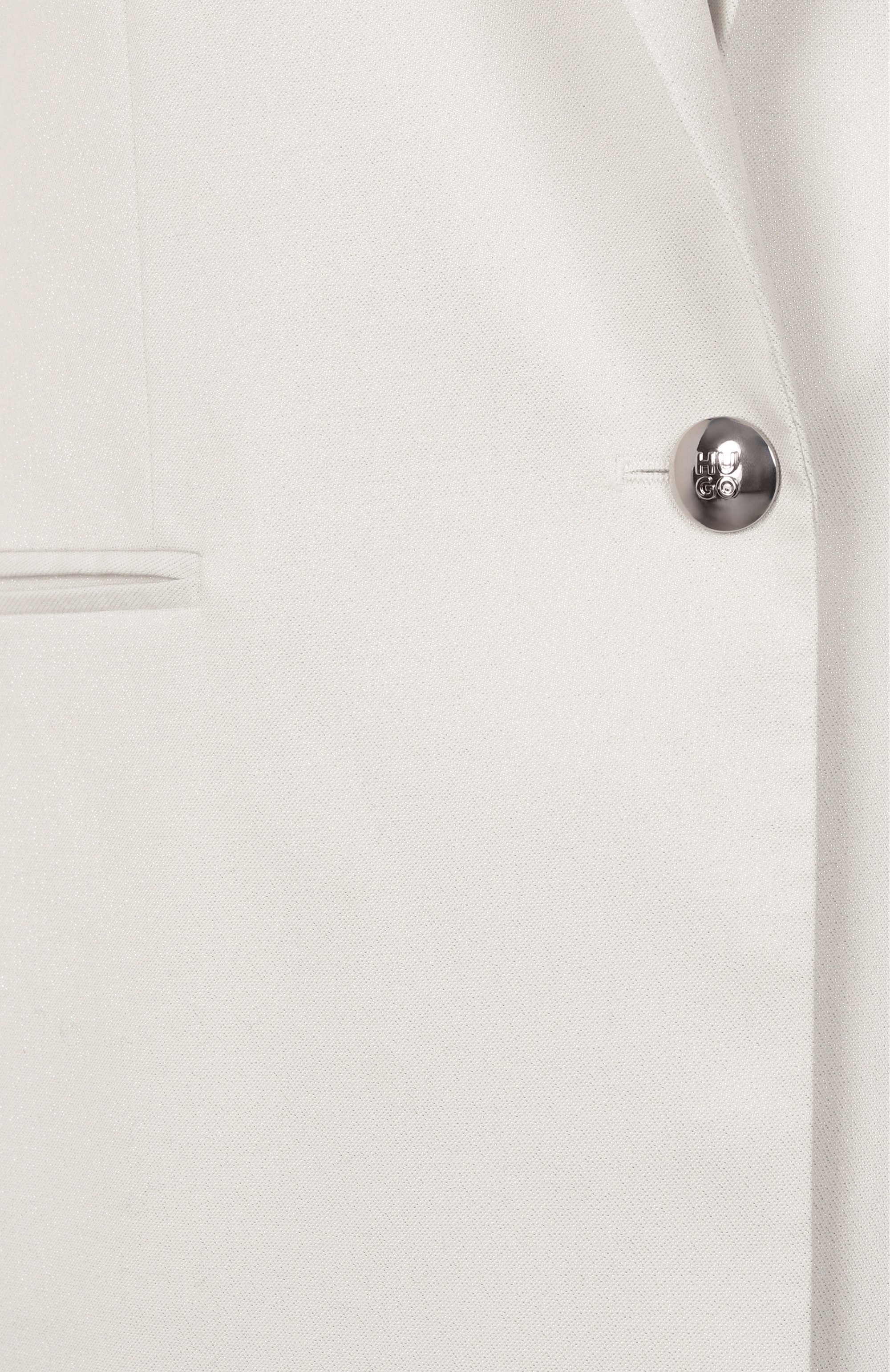 Жакет HUGO белого цвета по цене 44800 руб., арт. 50537759, фото 6 Жакет HUGO, арт. 50537759, фото 6