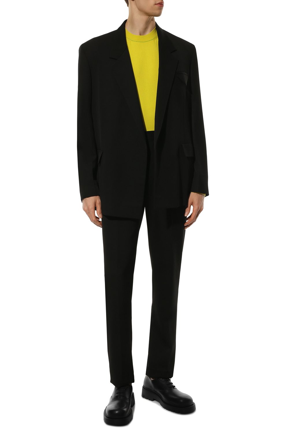 Кожаные оксфорды tire BOTTEGA VENETA, арт. 667073/VBS50, фото 2