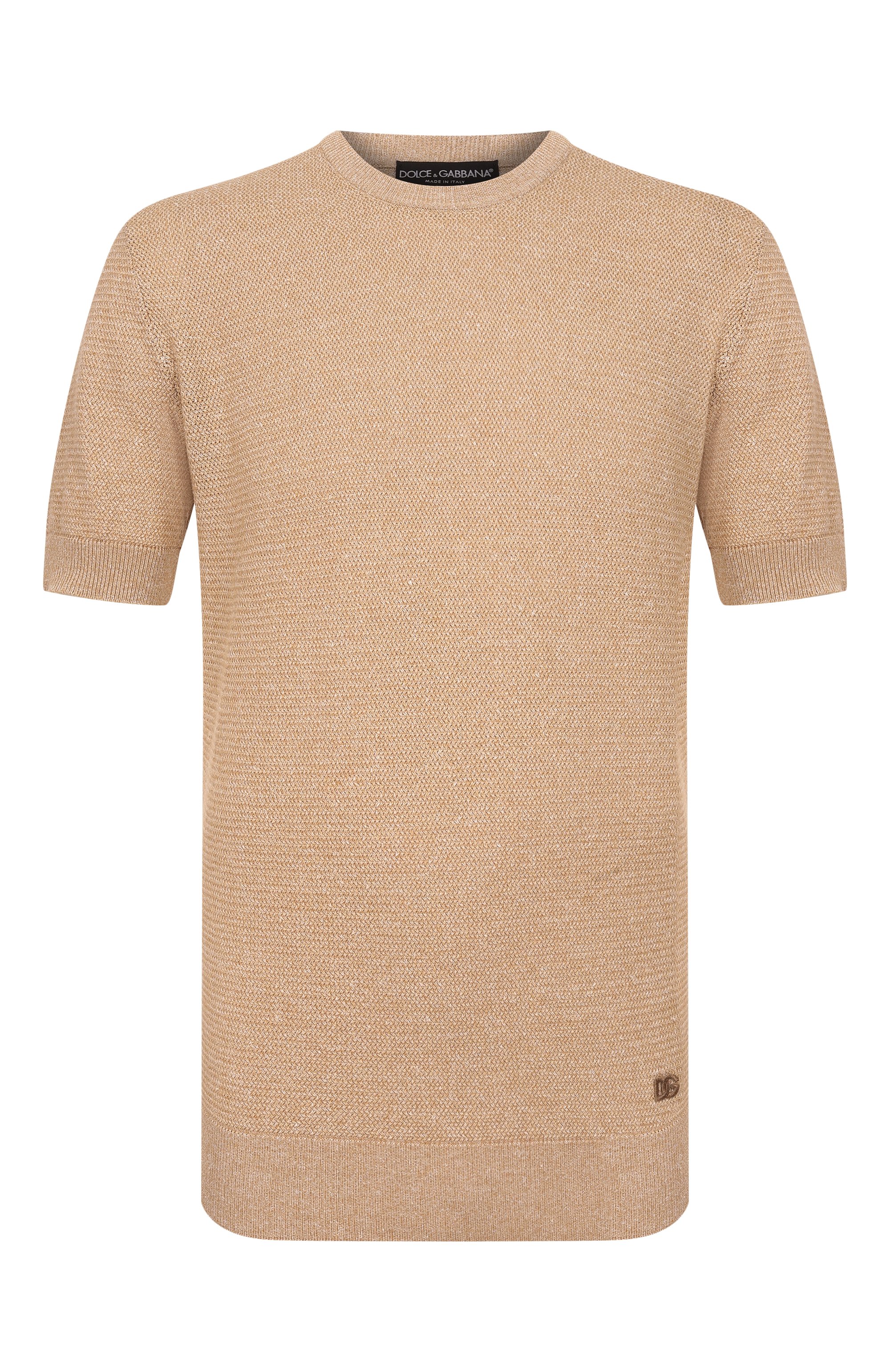 Джемпер изо льна и хлопка DOLCE & GABBANA, арт. GXX03Z/JFMZT, фото 1