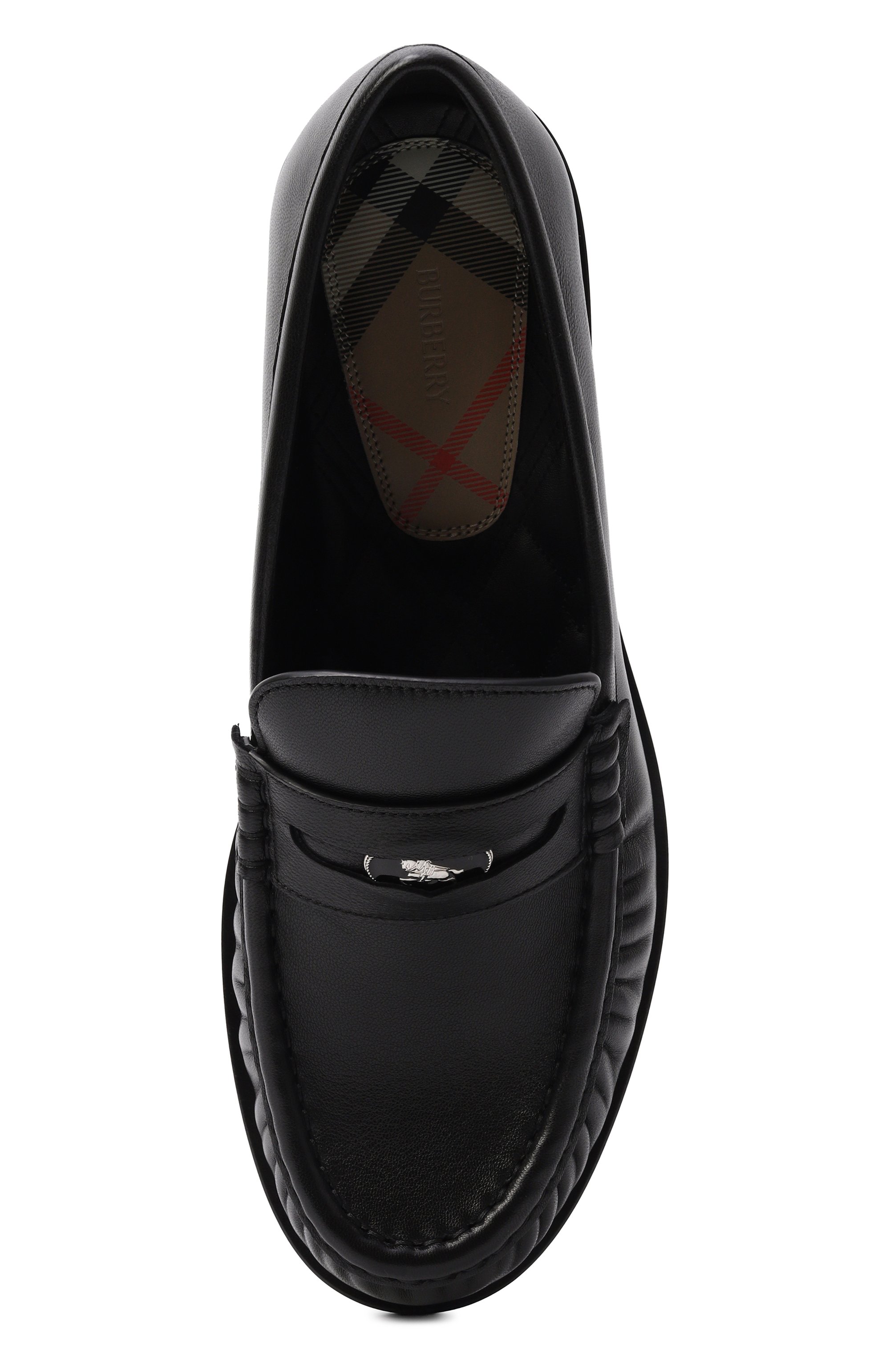 Кожаные пенни-лоферы cadet BURBERRY, арт. 8118752, фото 5