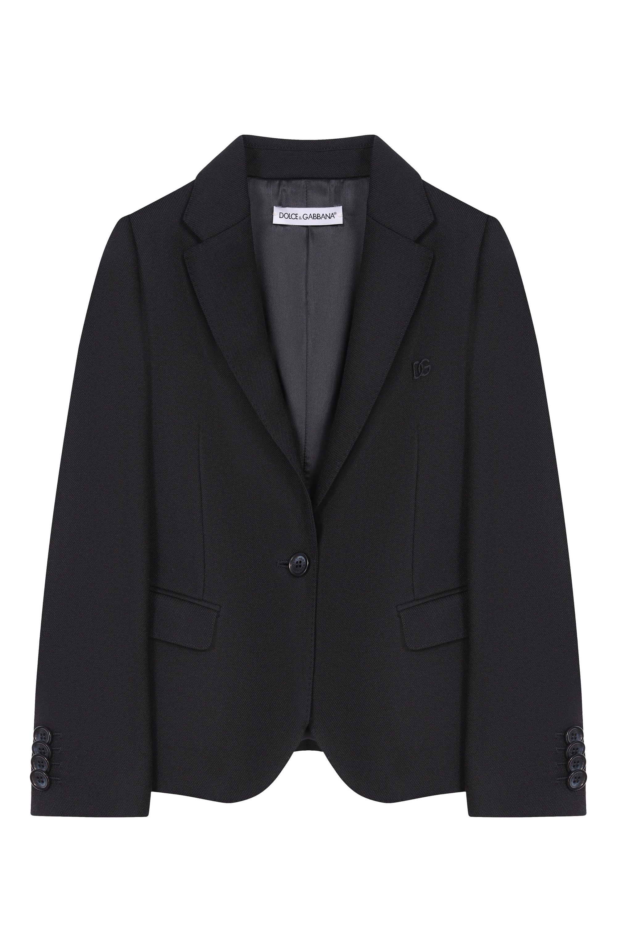 Шерстяной жакет DOLCE & GABBANA, арт. L51J83/HU2BD, фото 1