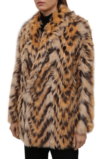 Шуба из овчины SAINT LAURENT, арт. 664589/Y7YV2, фото 3