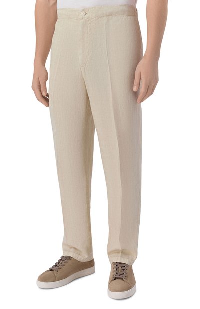 Льняные брюки INLINUM, арт. JEAN 19/TR0PEA, фото 3