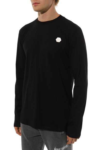 Хлопковый лонгслив DIEGO VENTURINO, арт. D3W4DVTS-MLBASIC-3, фото 3