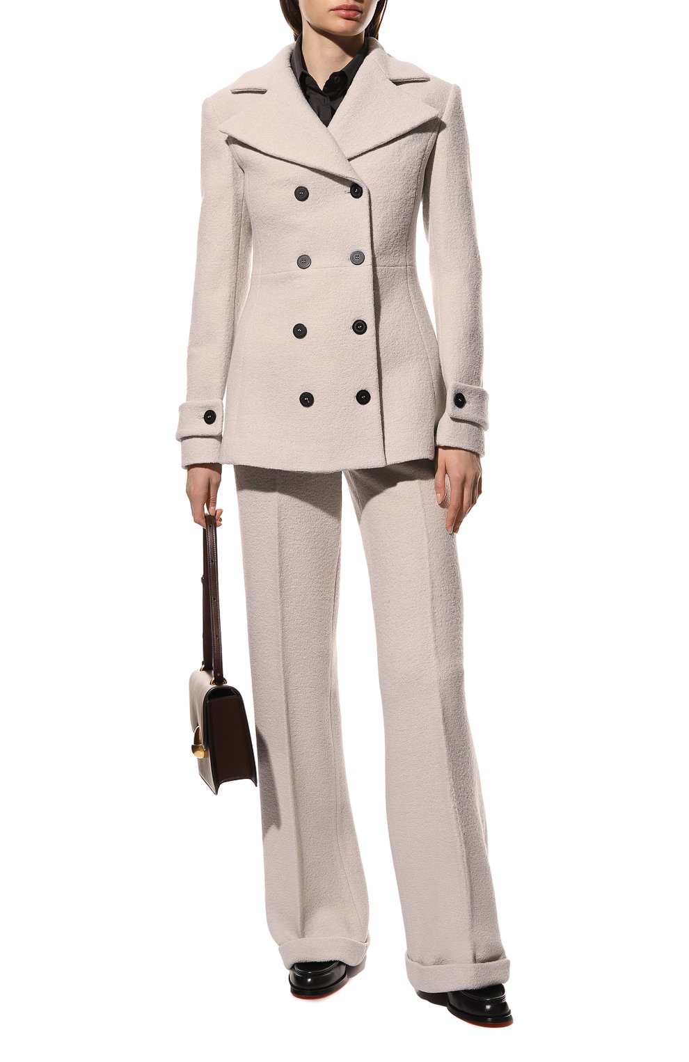 Жакет из шерсти и вискозы TRUSSARDI, арт. 56H00140-1T006112, фото 2