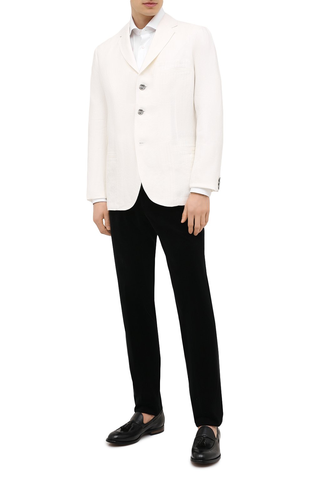 Кожаные лоферы OFFICINE CREATIVE черного цвета по цене 62250 руб., арт. IVY/001/AER0 CANY0N, фото 2 Кожаные лоферы OFFICINE CREATIVE, арт. IVY/001/AER0 CANY0N, фото 2