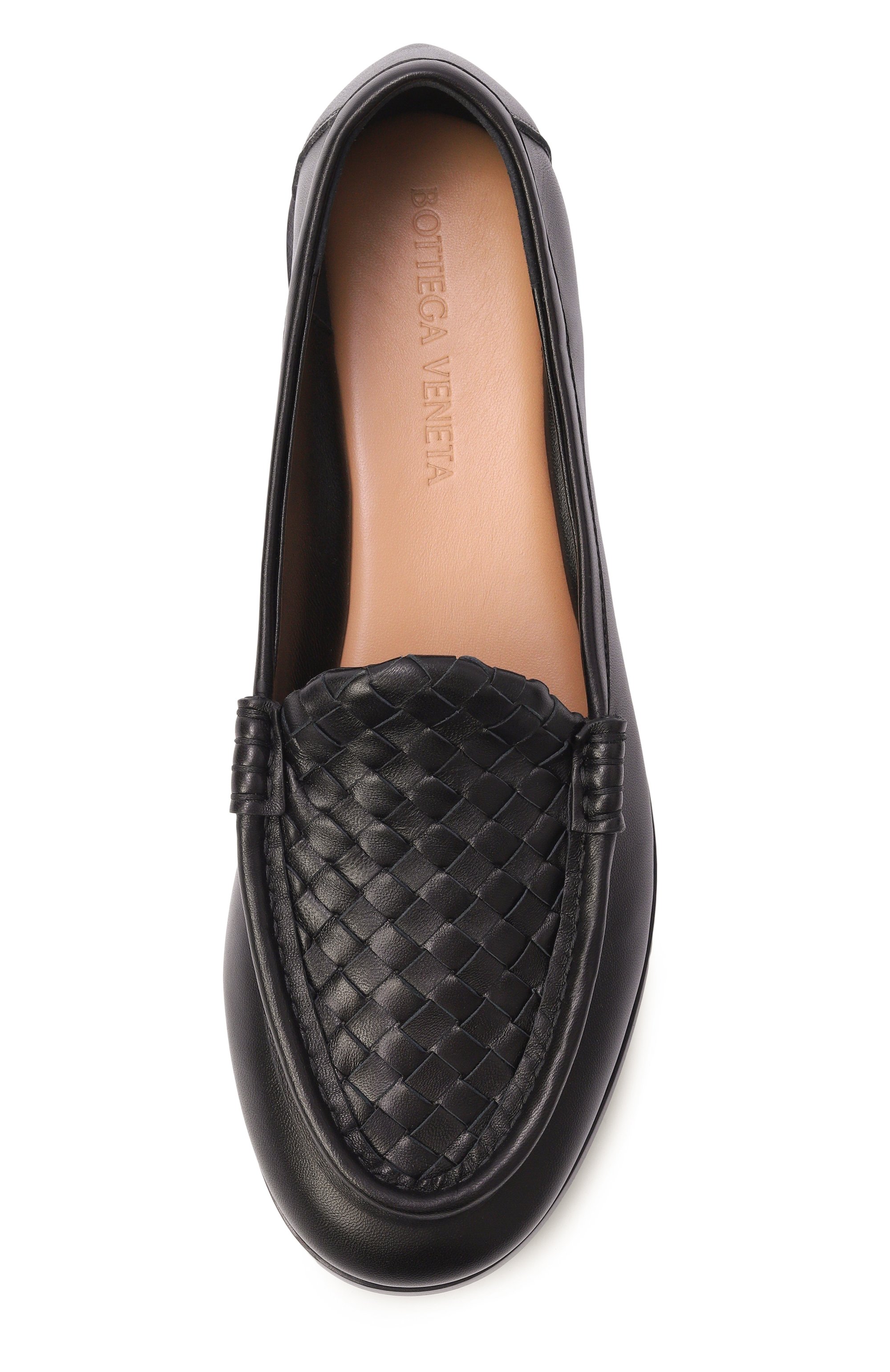 Кожаные лоферы silenzio BOTTEGA VENETA черного цвета по цене 131000 руб., арт. 876126/VBSD0, фото 6 Кожаные лоферы silenzio BOTTEGA VENETA, арт. 876126/VBSD0, фото 6