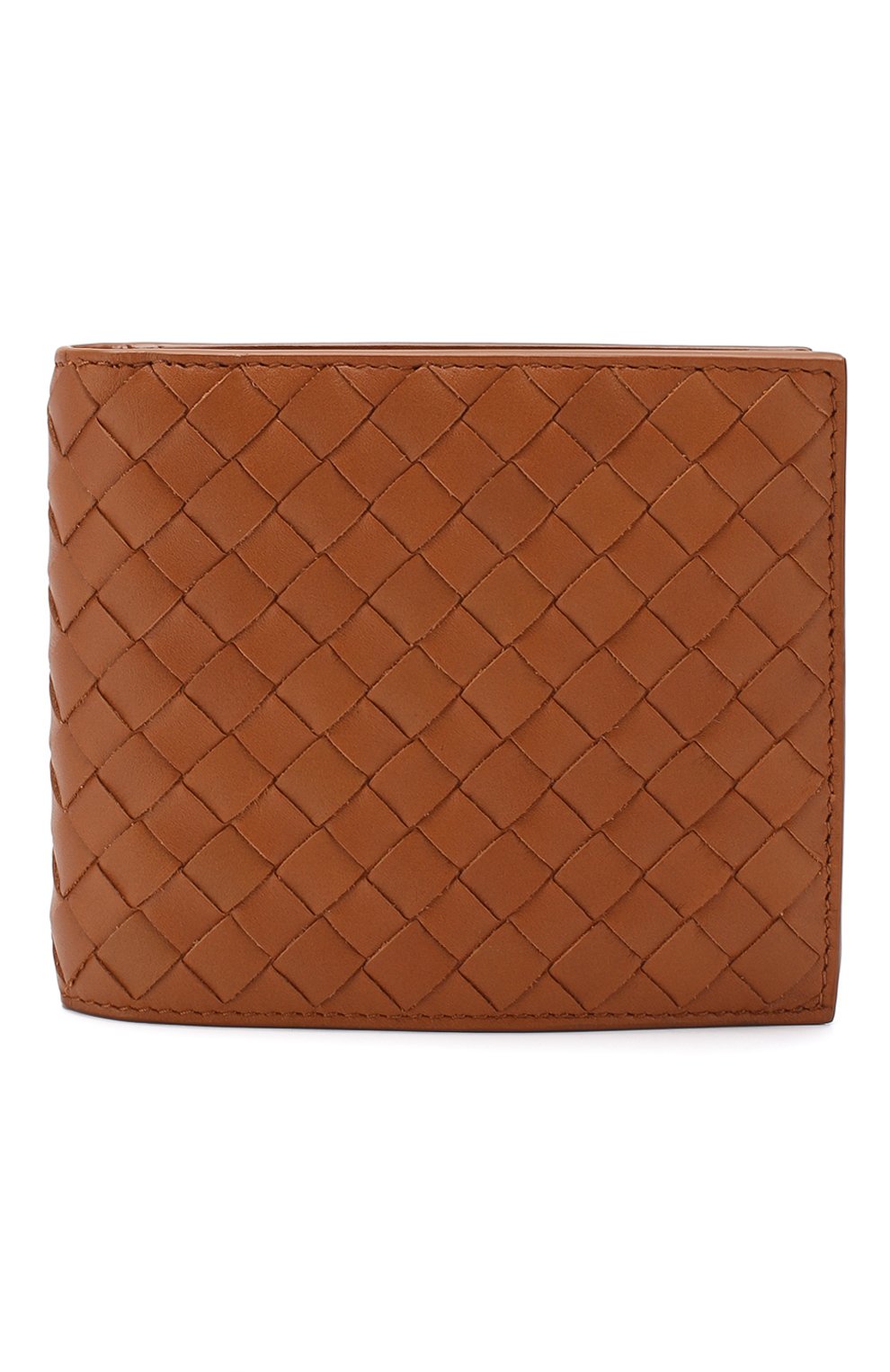 Кожаное портмоне BOTTEGA VENETA коричневого цвета по цене 59450 руб., арт. 113993/V4651, фото 1 Кожаное портмоне BOTTEGA VENETA, арт. 113993/V4651, фото 1