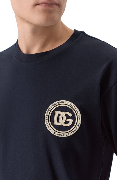 Хлопковая футболка DOLCE & GABBANA, арт. G8PN9Z/G7PZF, фото 5