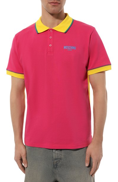 Хлопковое поло MOSCHINO, арт. A1603/9309, фото 3