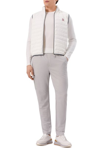 Пуховый жилет BRUNELLO CUCINELLI, арт. MM49A7460G, фото 2