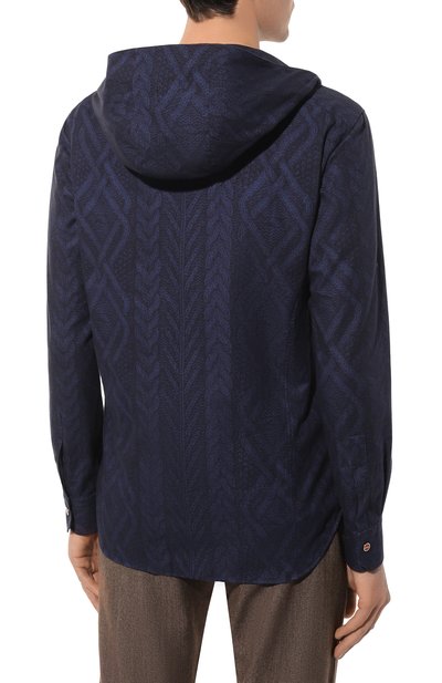 Хлопковая рубашка KITON, арт. UMCMARH0908508, фото 4