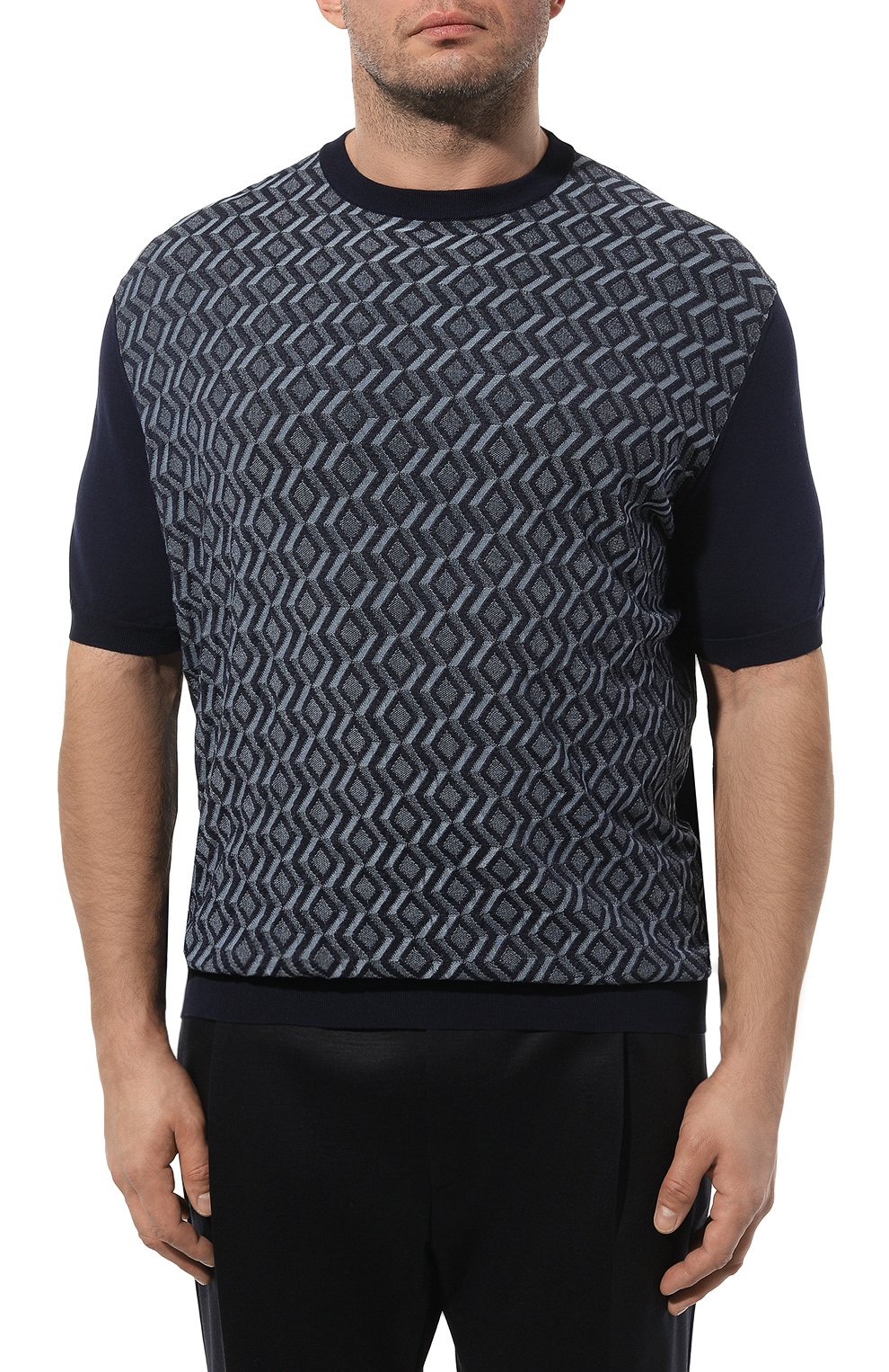 Джемпер из хло�пка и шелка STEFANO RICCI, арт. K616393G10/F24231, фото 3