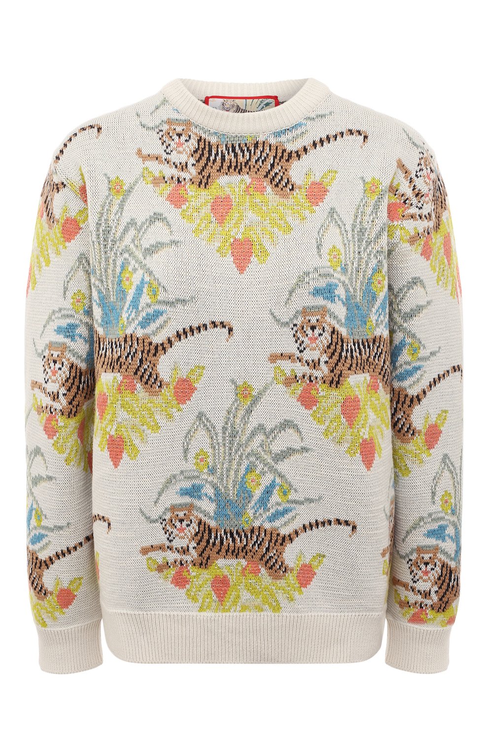 Свитер из шерсти и хлопка GUCCI, арт. 687164 XKB8R, фото 1