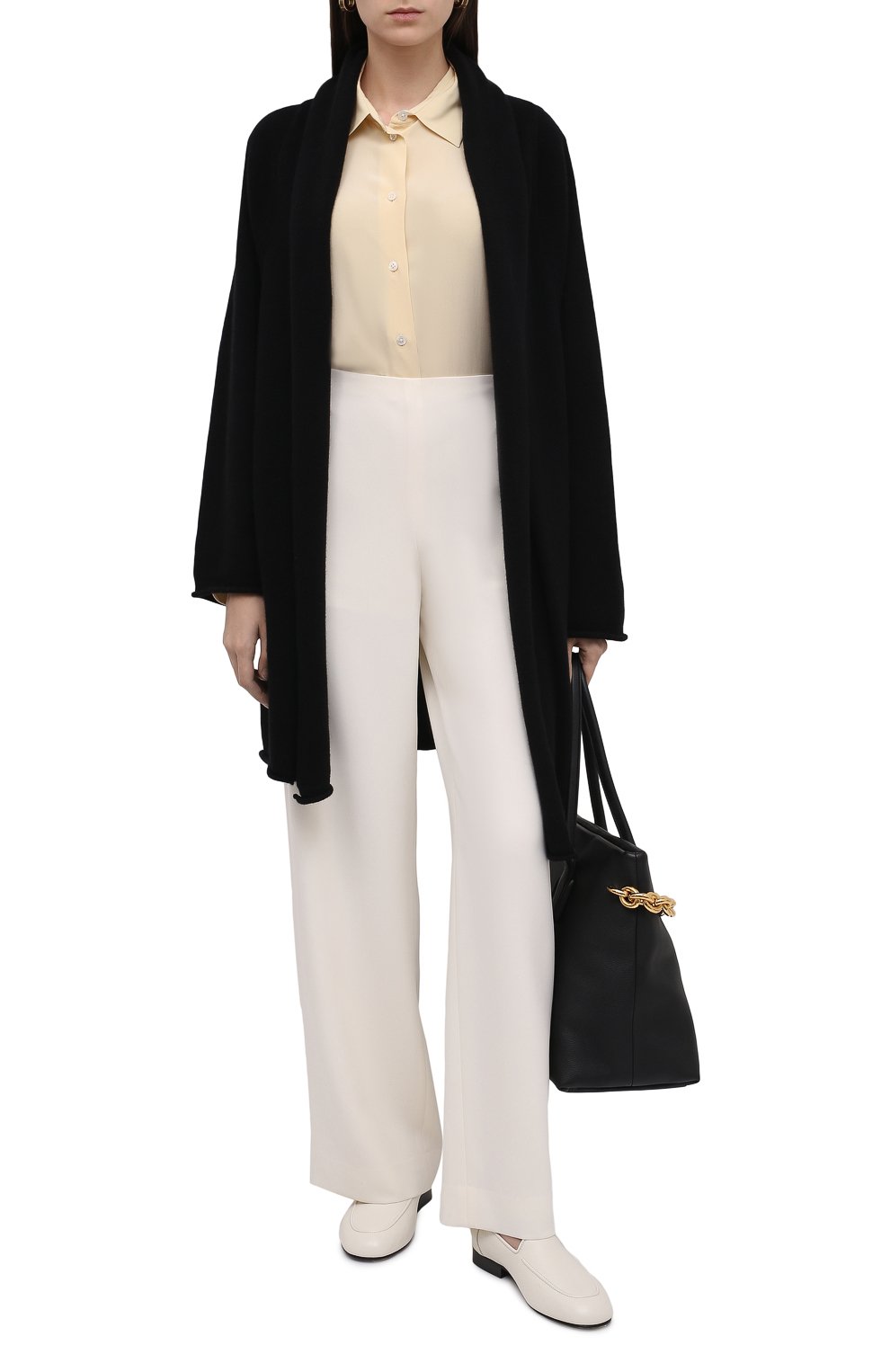 Кардиган из кашемира и шерсти THE ROW, арт. 5980Y531, фото 2