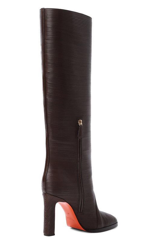 Кожаные сапоги Santoni WSAG71956UT2NFEN Коричневый  WSAG71956UT2NFEN Фото 5