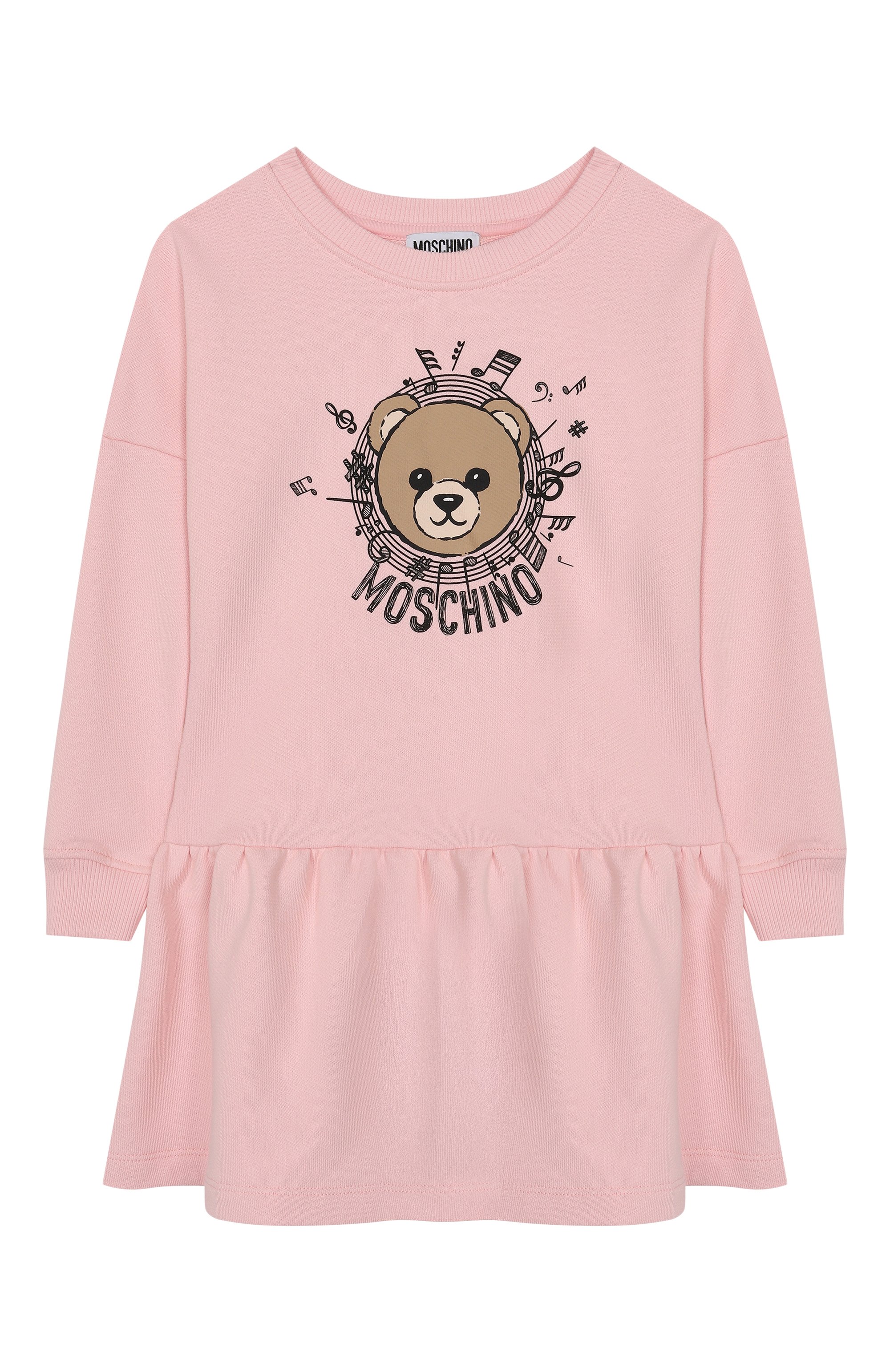 Хлопковое платье MOSCHINO, арт. HDV0GS/LCA23/4-8, фото 1