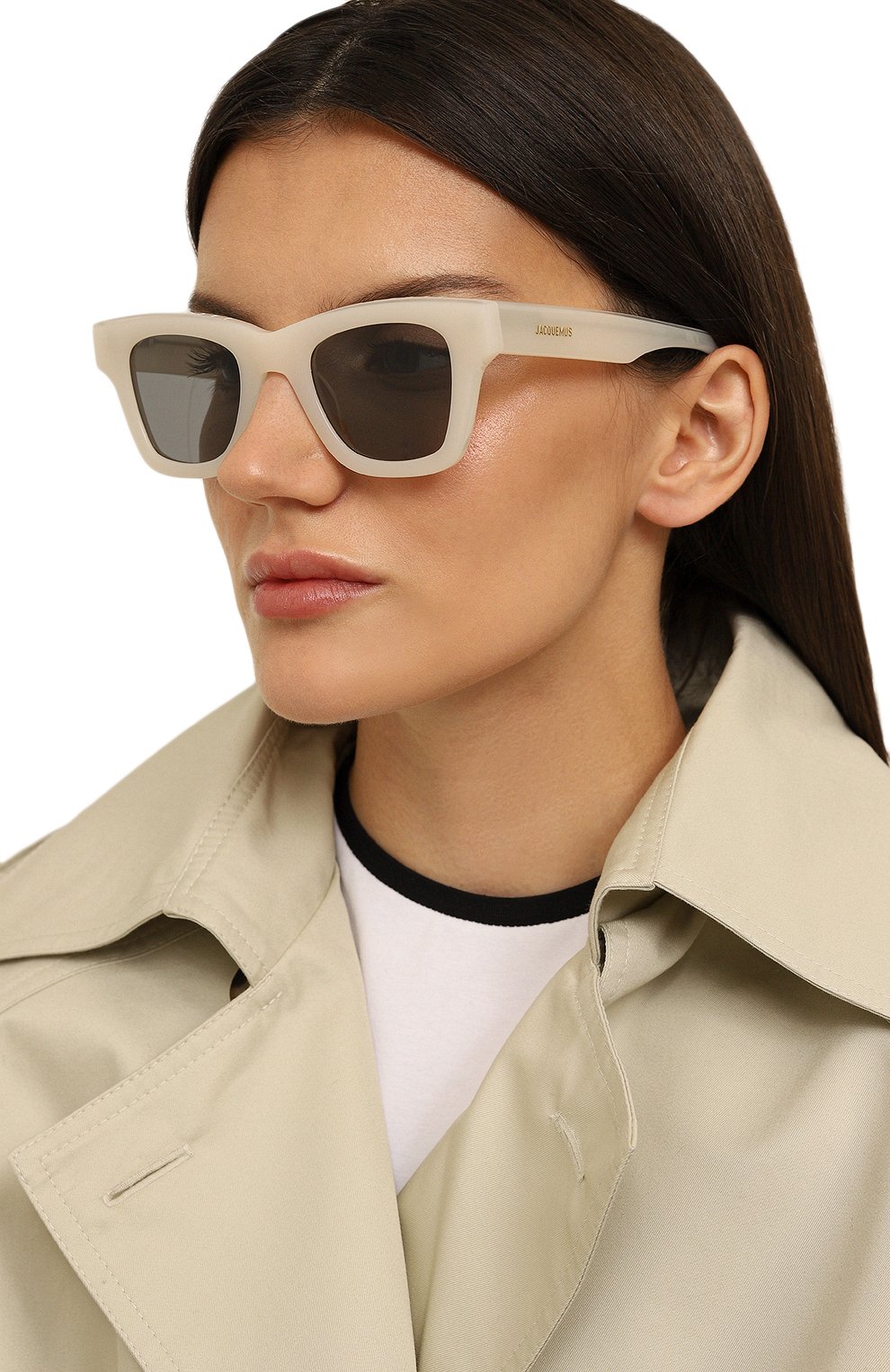 Солнцезащитные очки JACQUEMUS, арт. LES LUNETTES N0CI0 MULTI BEIGE, фото 2