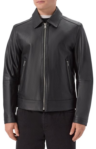 Кожаная куртка BOSS, арт. 50543214, фото 3