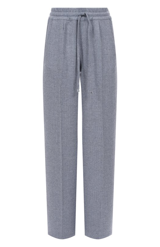 Шерстяные брюки Kiton D48122S0692002 Голубой D48122S0692002