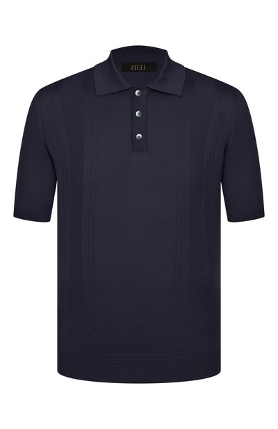 Мужская шелковое поло ZILLI, арт. KBP002M0640VCHP00/64