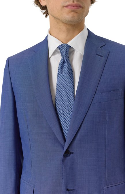 Мужской шелковый галстук CANALI, арт. 18/HJ04409