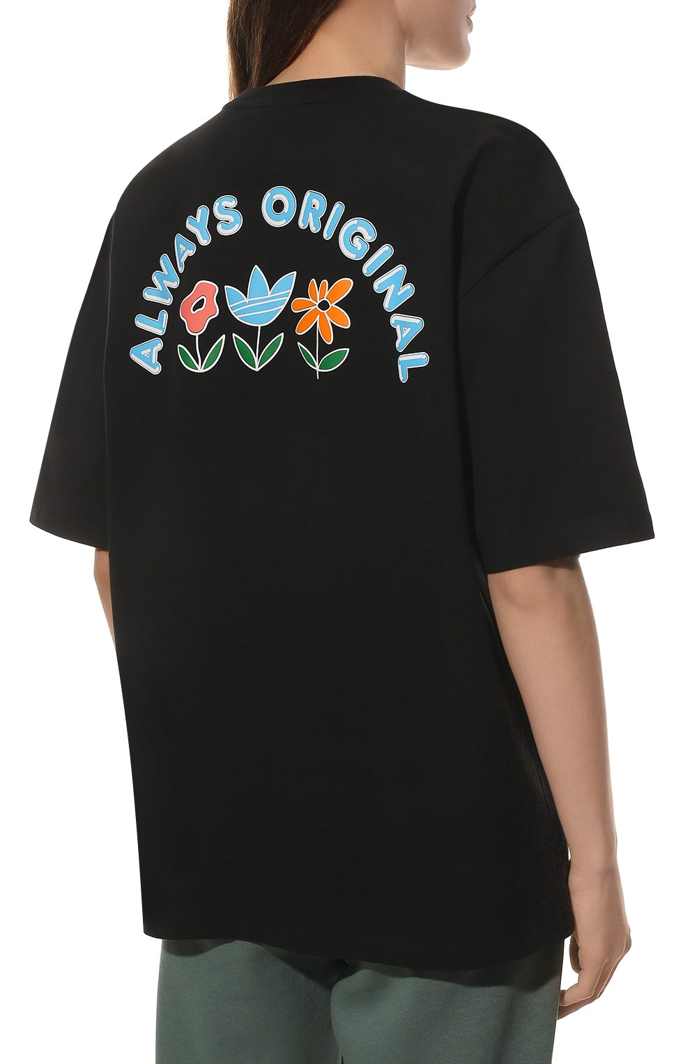 Хлопковая футболка ADIDAS ORIGINALS, арт. HD2354, фото 4