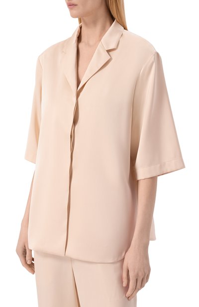 Блузка SEVEN LAB бежевого цвета по цене 20580 руб., арт. 126-S-W-10-16-040, фото 3 Блузка SEVEN LAB, арт. 126-S-W-10-16-040, фото 3