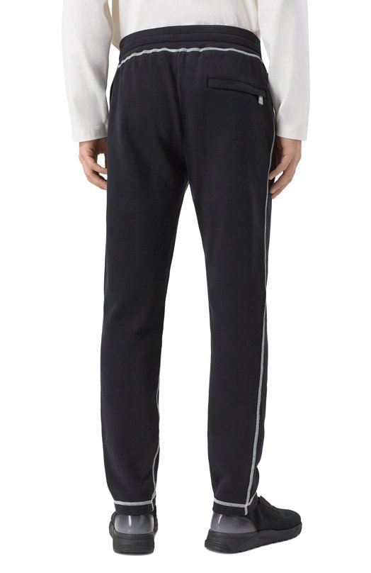 Хлопковые брюки Dolce & Gabbana GZ12AZ/G7N0N Чёрный  GZ12AZ/G7N0N Фото 4
