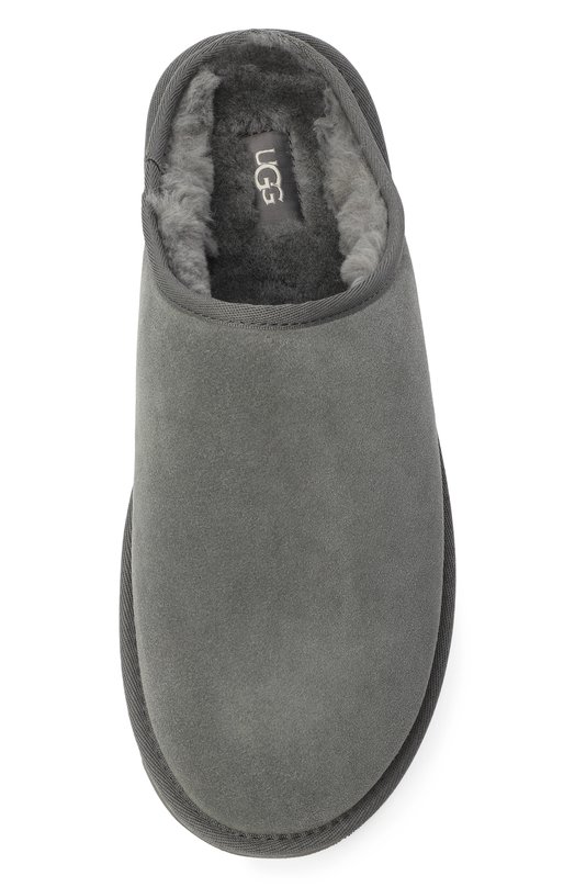 Замшевые сабо Classic Slip-on UGG 1129290 Серый  1129290 Фото 6
