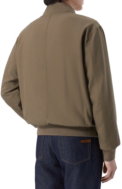 Бомбер из хлопка и шелка MVST, арт. 25E/X1P/0/0031/0207, фото 4