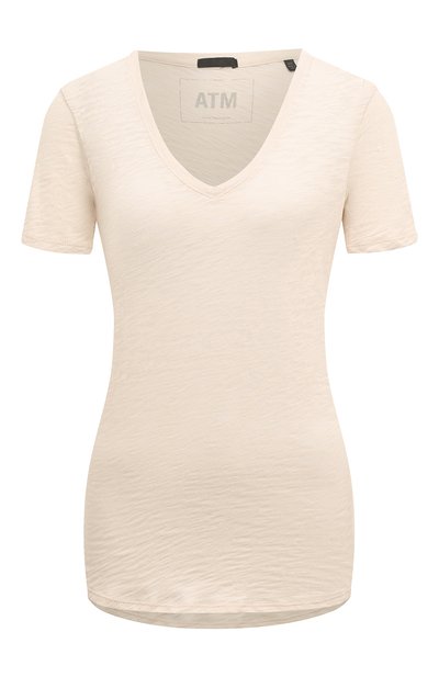 Хлопковая футболка ATM ANTHONY THOMAS MELILLO, арт. AW1003-FK, фото 1