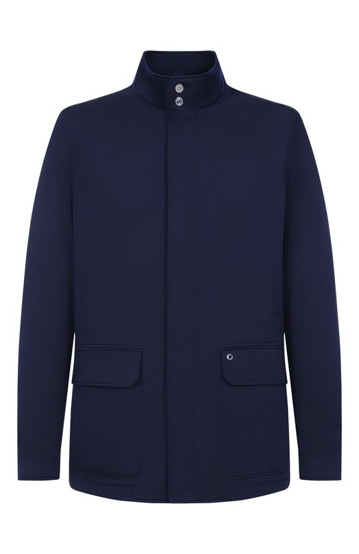 Шерстяная куртка Stefano Ricci MDJ6100080/5650_002 Синий MDJ6100080/5650_002