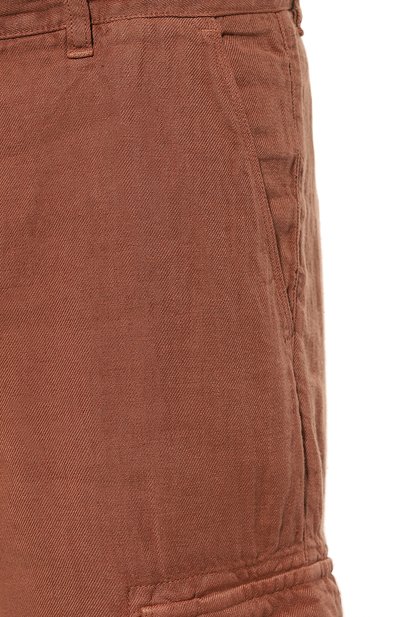 Льняные брюки-карго 120% LINO, арт. 31ALIM29DX/000D943/000, фото 5