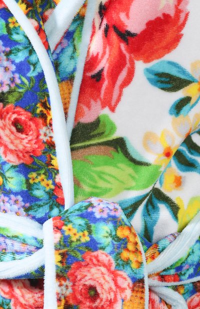 Хлопковый халат DOLCE & GABBANA разноцветного цвета по цене 270000 руб., арт. 00A03J/0MU84, фото 5 Хлопковый халат DOLCE & GABBANA, арт. 00A03J/0MU84, фото 5
