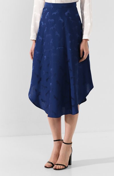 Юбка из смеси вискозы и шелка STELLA MCCARTNEY, арт. 590426/SNA57, фото 3