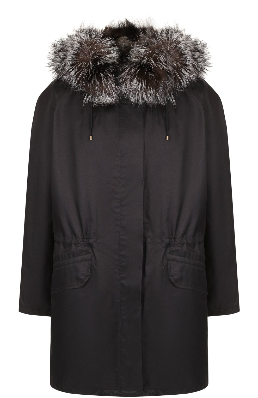 Хлопковая парка с меховой подстежкой и капюшоном YS ARMY PARIS, арт. AF10890G18W, фото 1