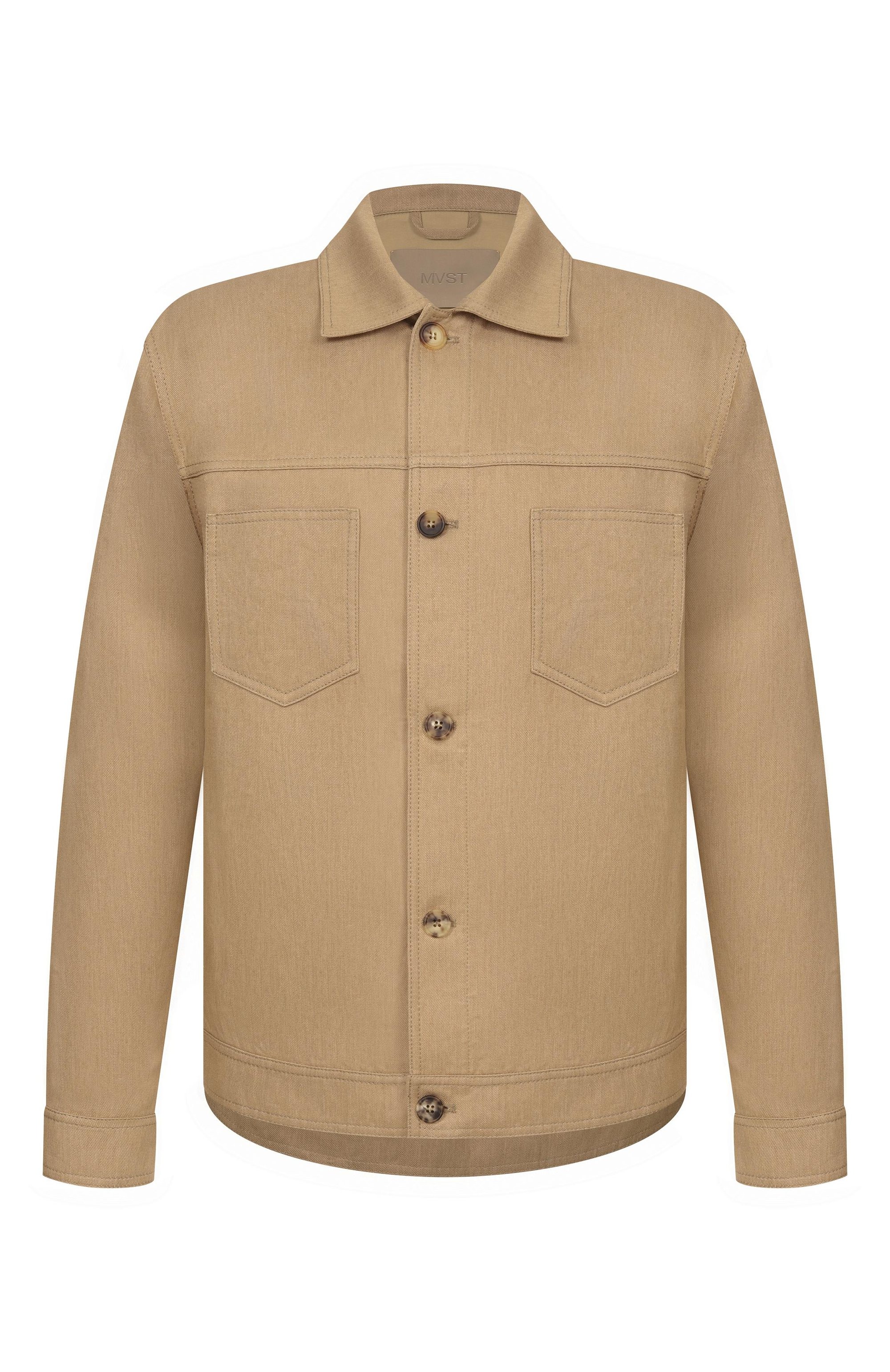 Льняная куртка MVST, арт. M26.2PM.J008/F102 LINEN DENIM, фото 1