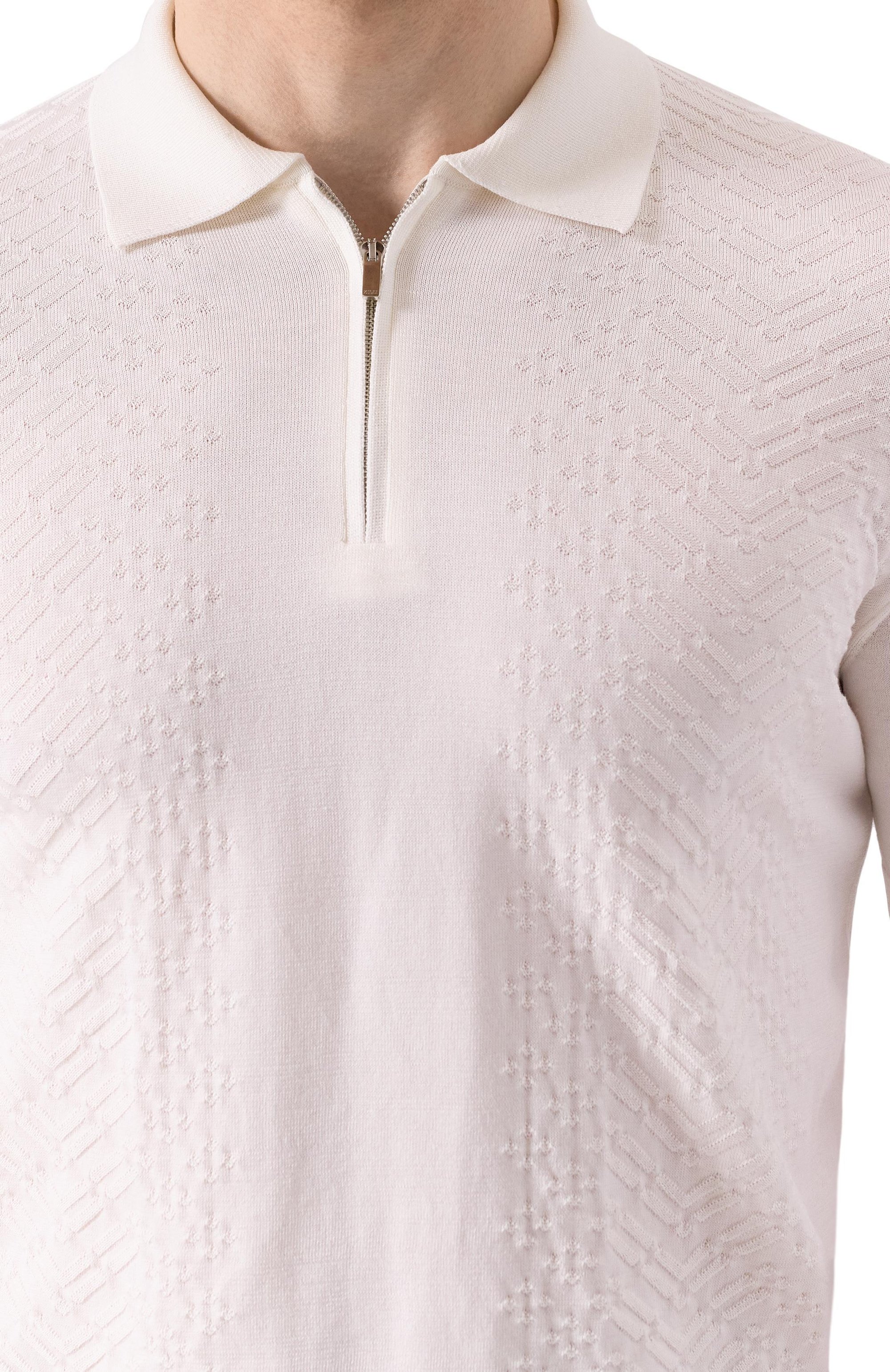 Поло из шелка и хлопка ZILLI, арт. KZP002M0145VSHC00_, фото 5