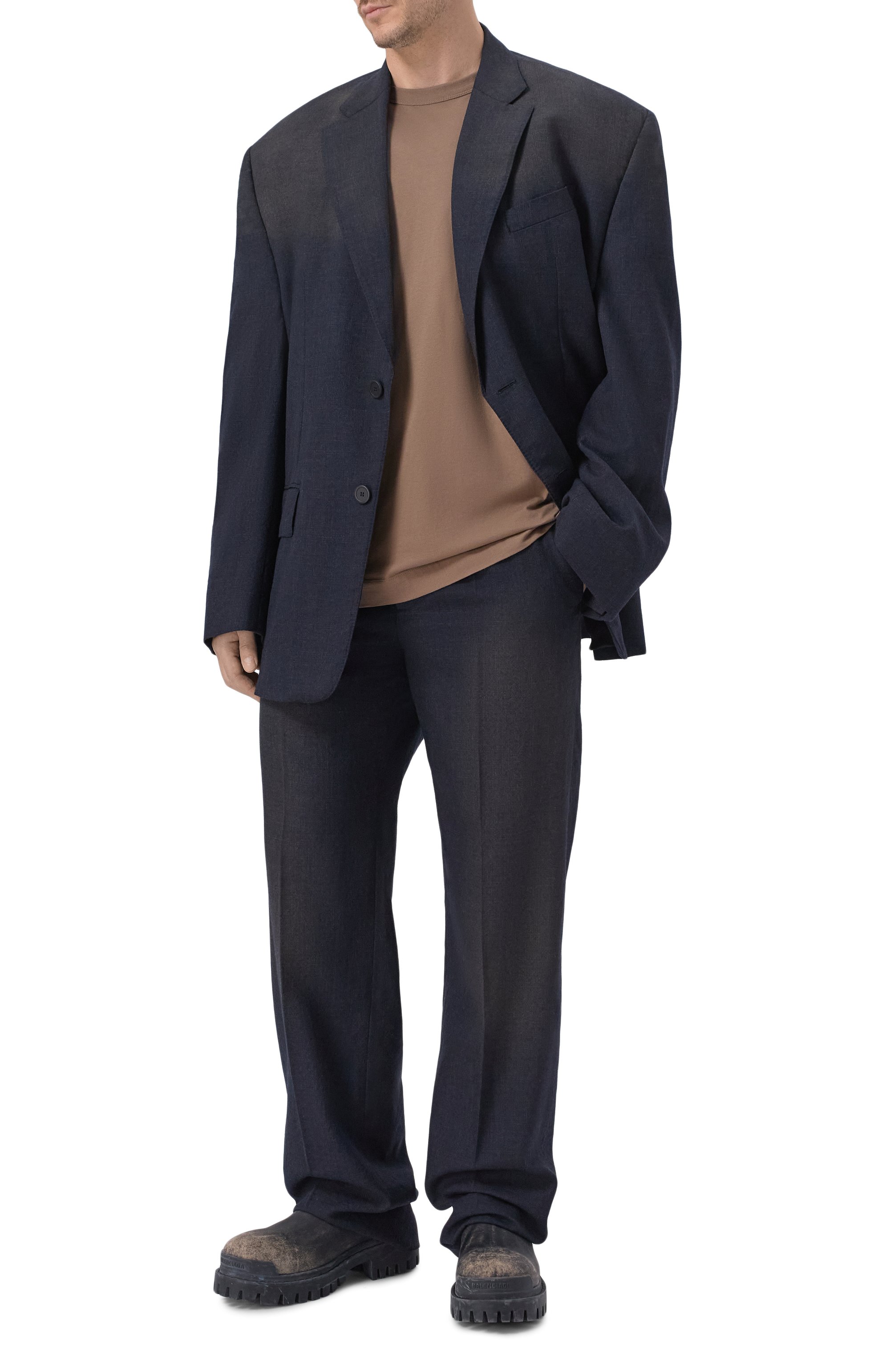 Шерстяной пиджак BALENCIAGA, арт. 857398/TQT27, фото 2