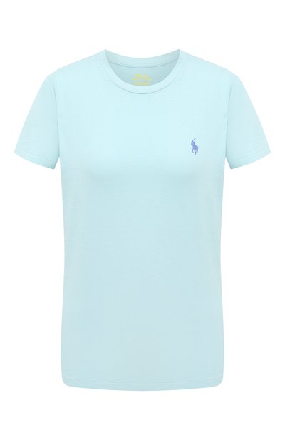 Женская хлопковая футболка POLO RALPH LAUREN, арт. 211734144