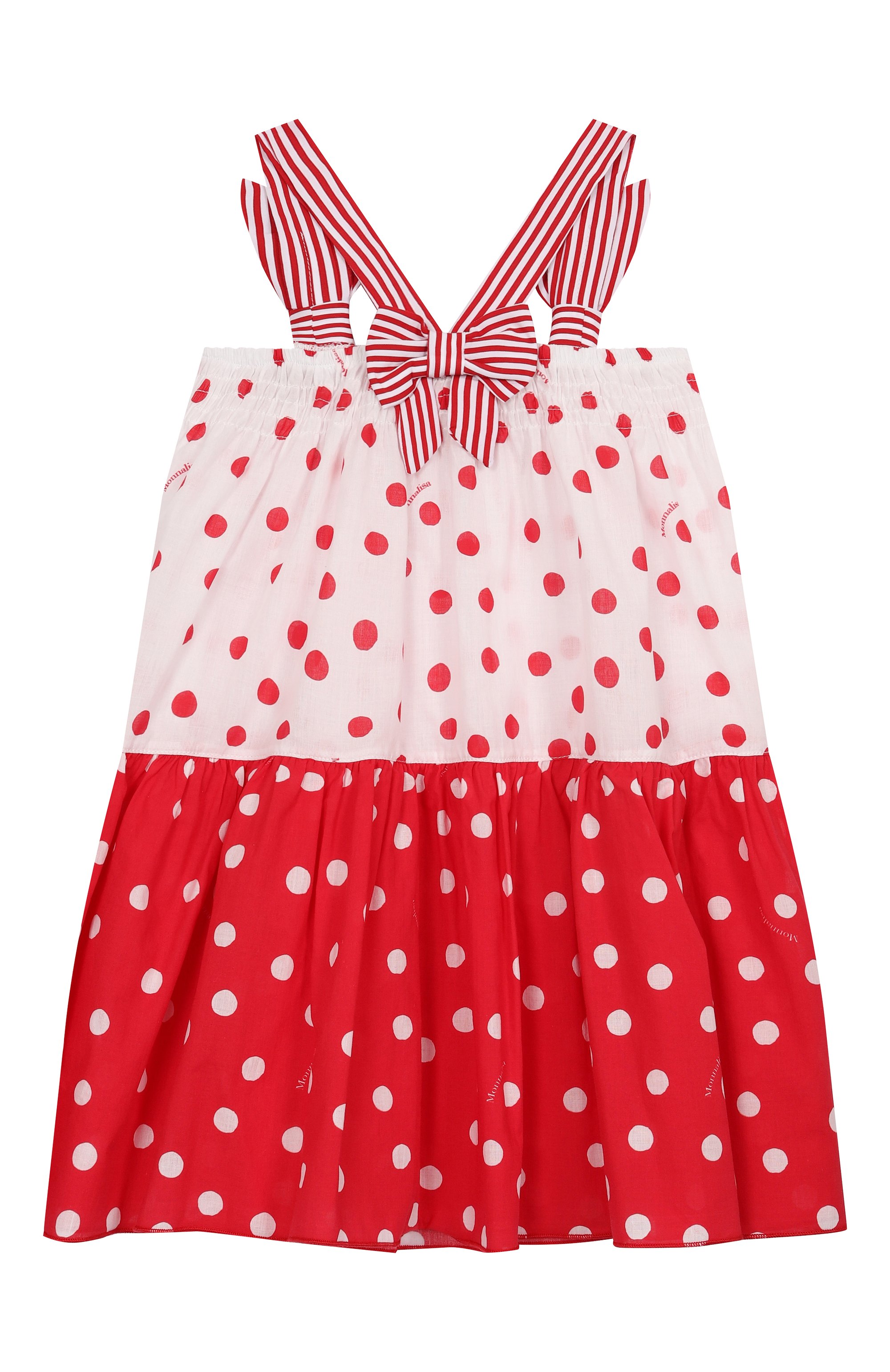 Хлопковый сарафан MONNALISA, арт. 39E052, фото 1