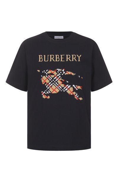 Мужская хлопковая футболка BURBERRY, арт. 8109021