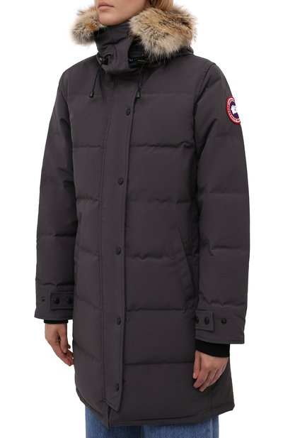 Парка shelburne CANADA GOOSE темно-серого цвета по цене 146000 руб., арт. 3802L, фото 3 Парка shelburne CANADA GOOSE, арт. 3802L, фото 3