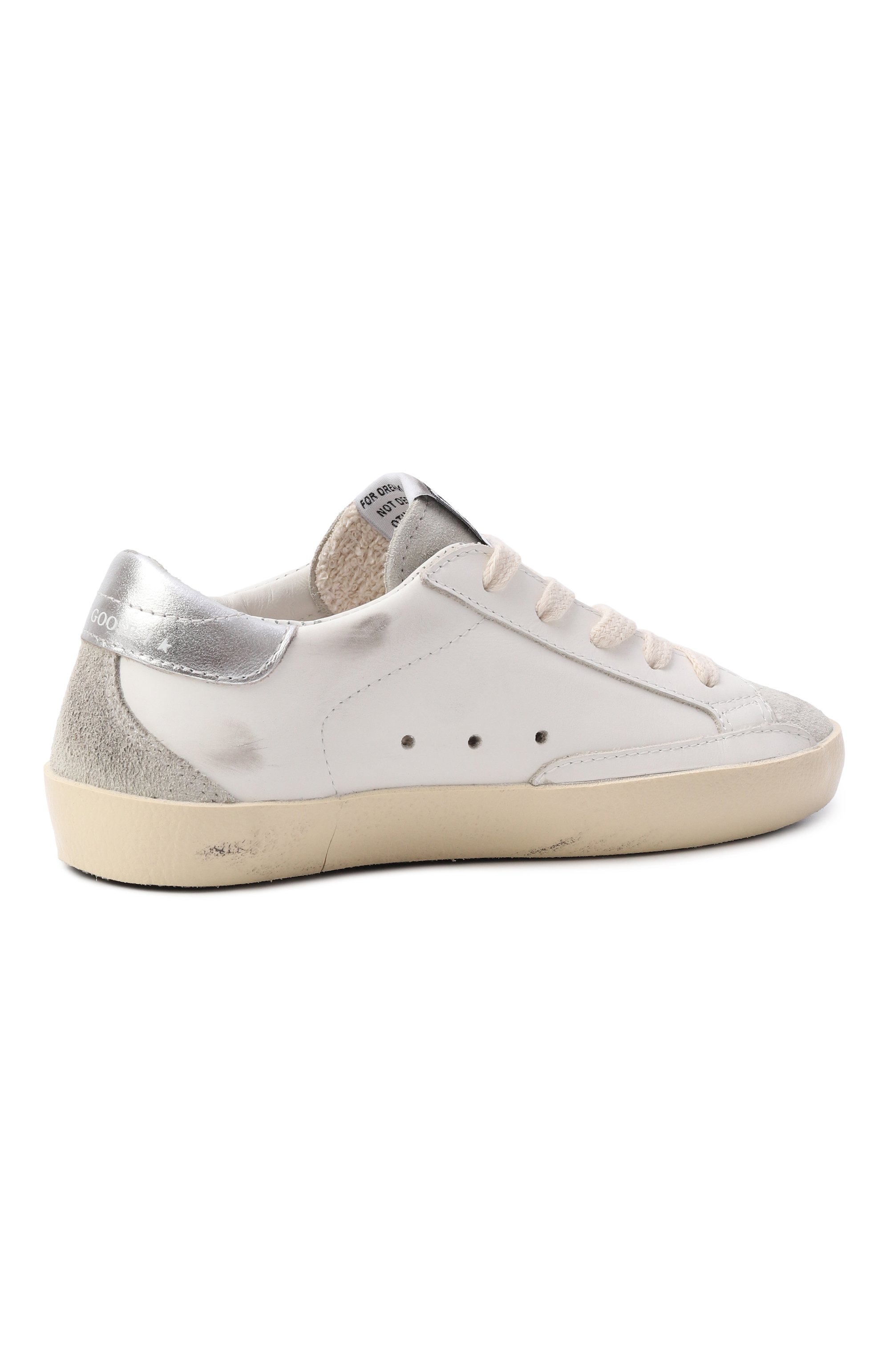 Кожаны е кеды super-star GOLDEN GOOSE DELUXE BRAND, арт. GYF00102.F008030, фото 3