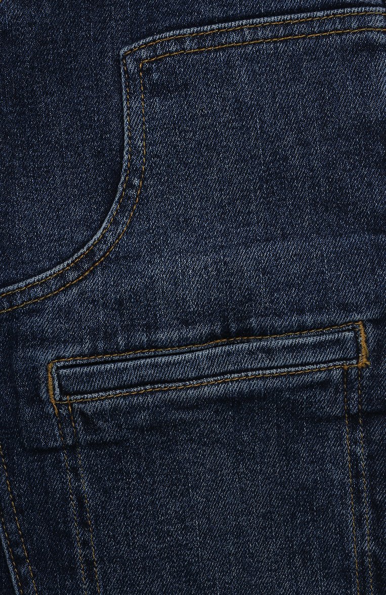 Детские джинсы MARC JACOBS (THE) темно-синего цвета, арт. W60190/6A-12A | Фото 3 (Нос: Не проставлено; Материал сплава: Проставлено; Материал внешний: Хлопок; Детали: Потертости; Ростовка одежда: 9 лет | 134 см, 7 лет | 122 см, 12 лет | 152 см, 5 лет | 110 см)