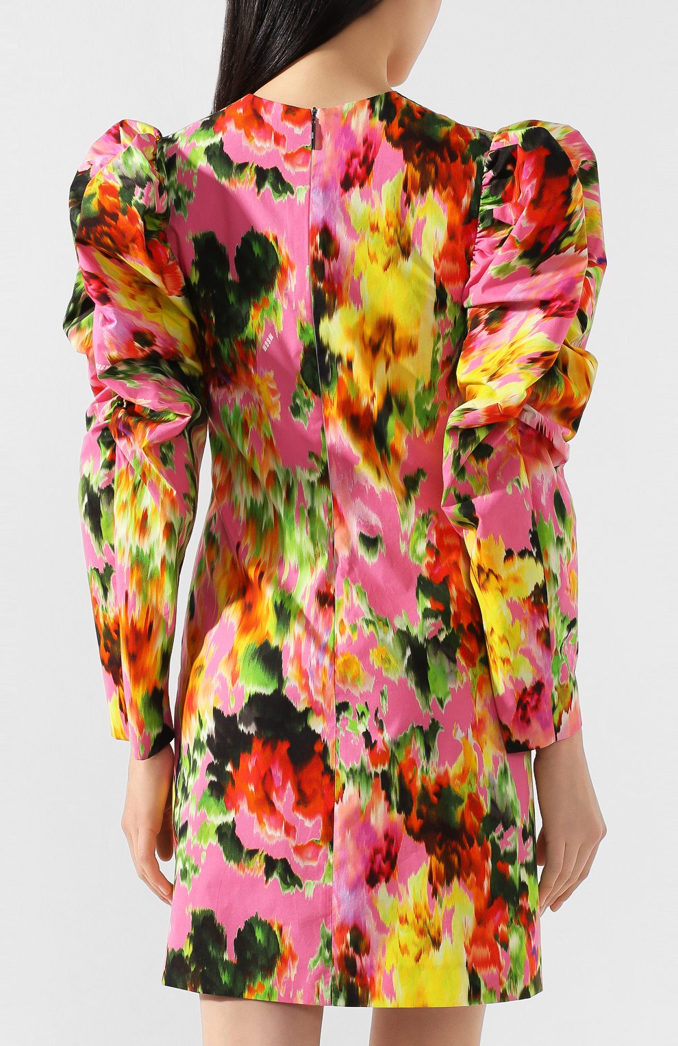 Хлопковое платье MSGM, арт. 2842MDA263S 207353, фото 4
