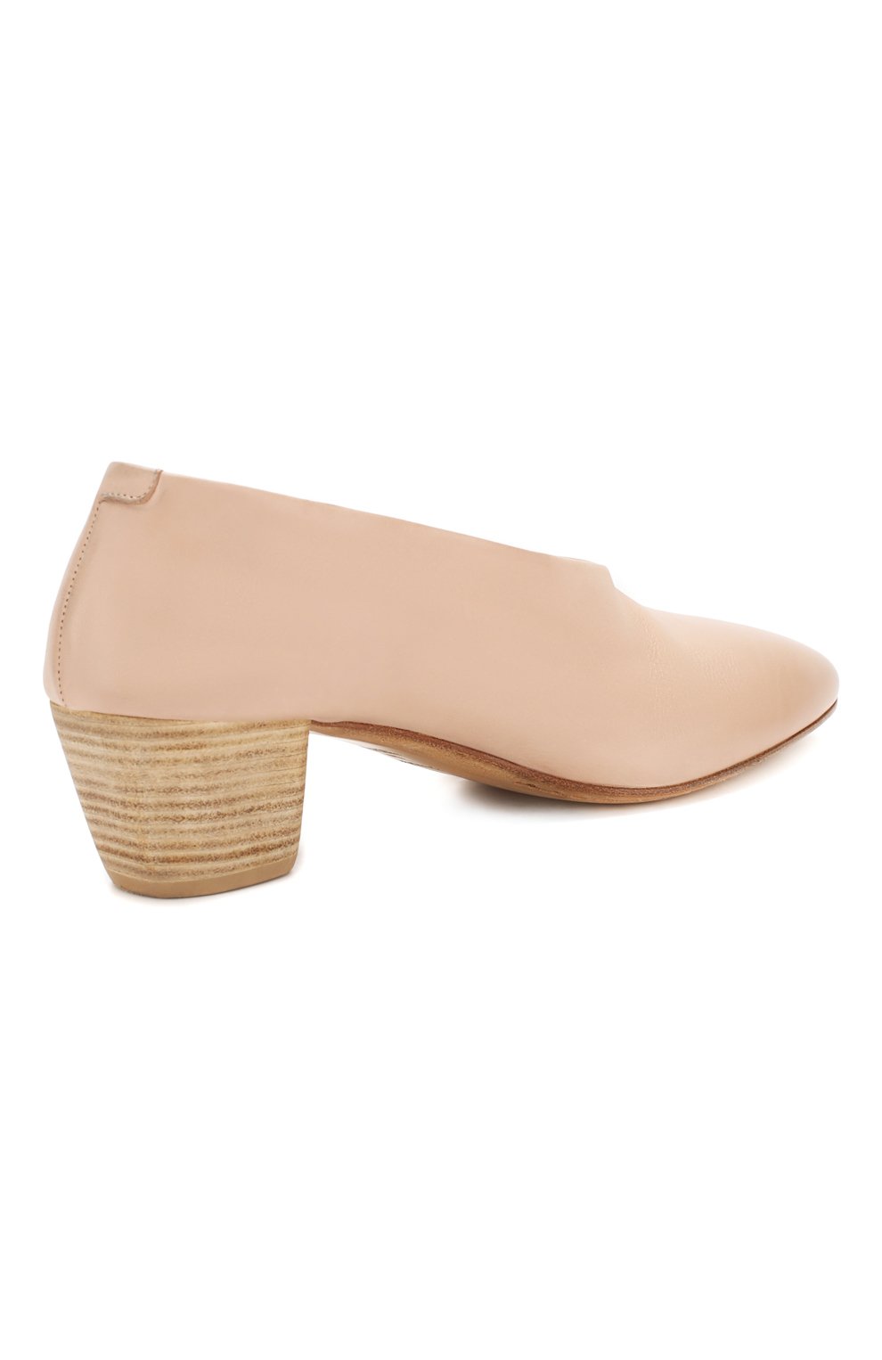 Кожаные туфли MARSELL светло-розового цвета по цене 64800 руб., арт. MW4207/PELLE VITELL0, фото 4 Кожаные туфли MARSELL, арт. MW4207/PELLE VITELL0, фото 4